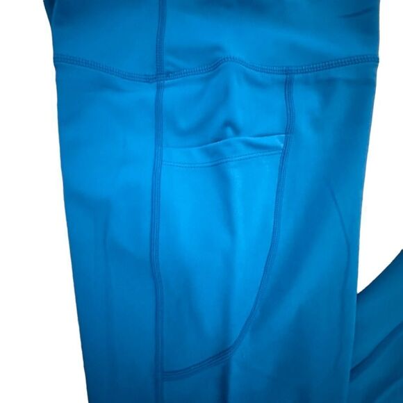 Cadmus ~ Turquoise Leggings ~ size Small ~ runs a little big ~ non see through - Picture 5 of 11